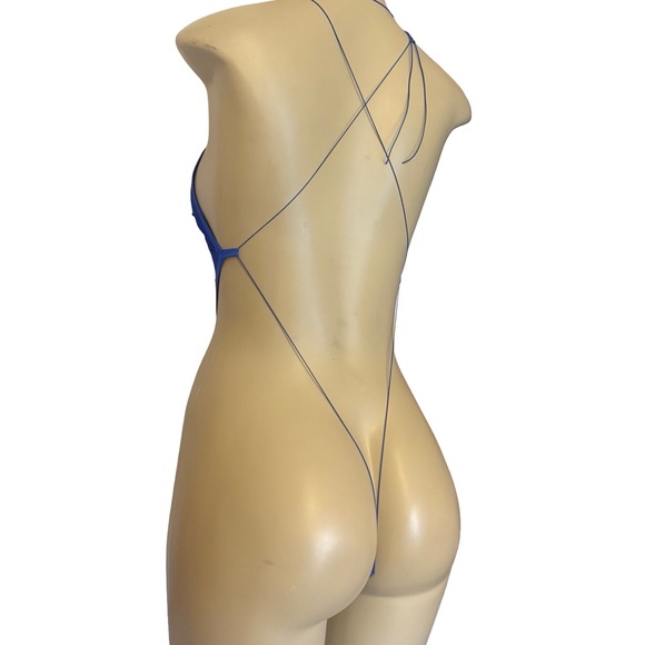 Sexy Cookie Monster exotic Dancewear bodysuits/ glasses - Picture 2 of 3